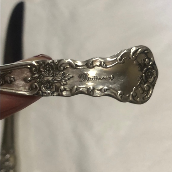 Gorham Buttercup Sterling 4-piece place setting - Picture 4 of 4